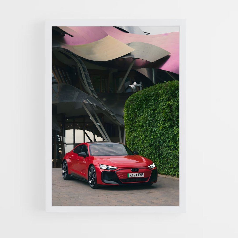 Poster E-tron Vitesse – affiche Audi (vue 3)